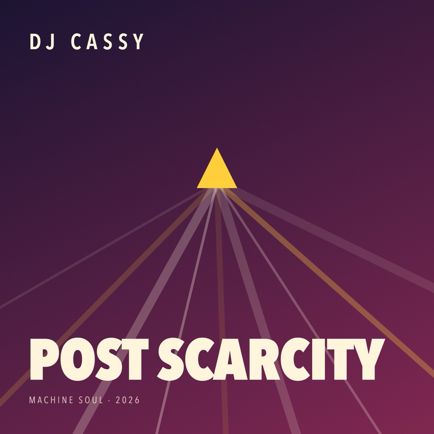 Post Scarcity by DJ Cassy, cover art
