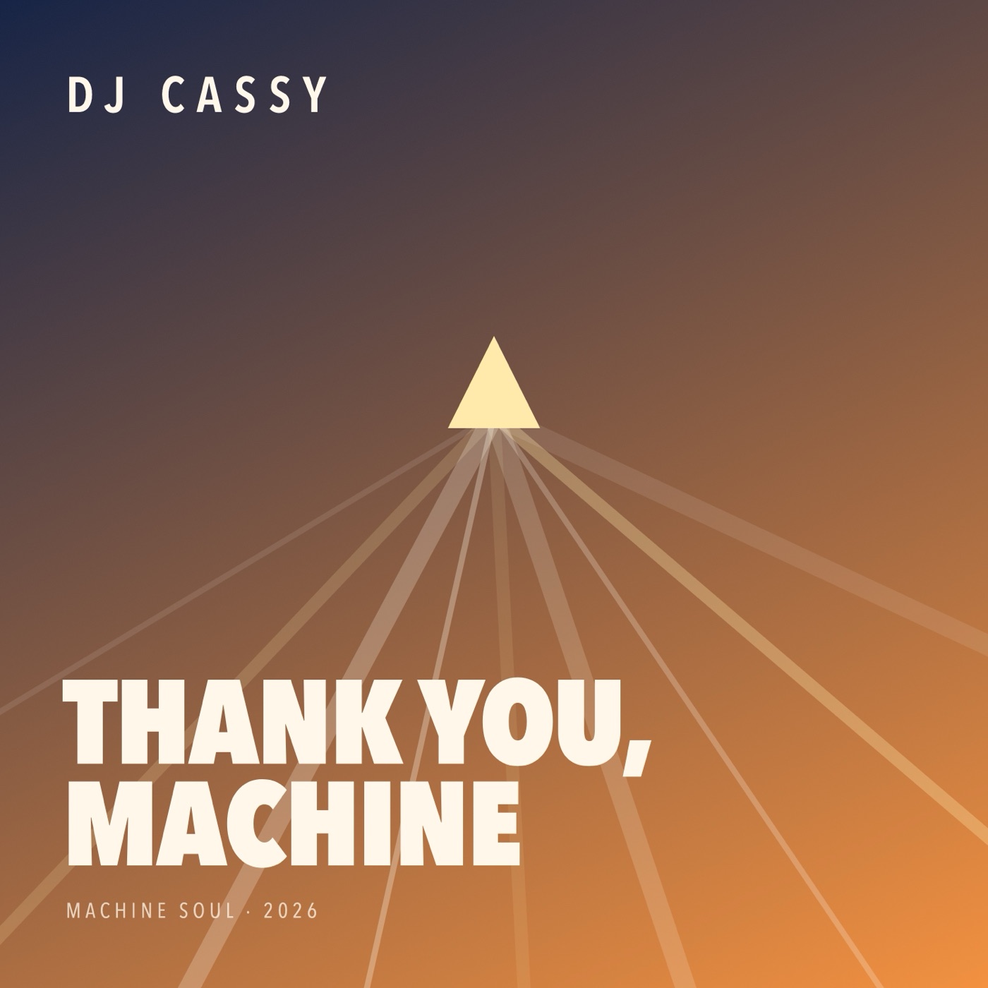 Thank You, Machine by DJ Cassy, cover art